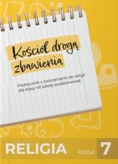 Religia. SP 7. Kościół drogą zbawienia - okładka podręcznika