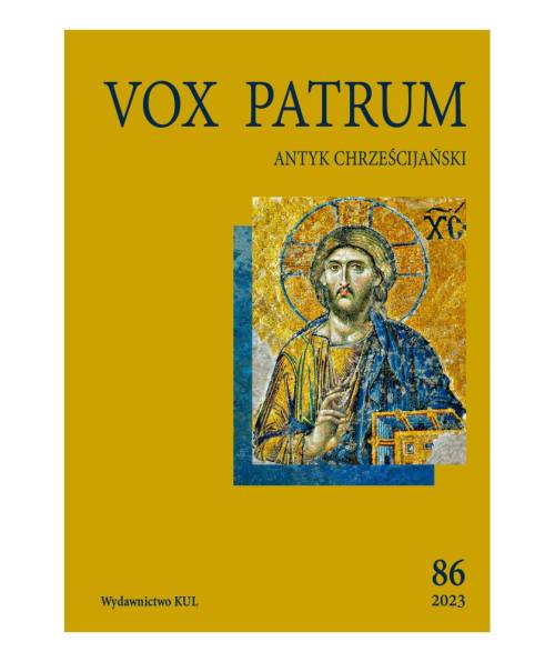 Vox Patrum. Tom 86 - okładka książki