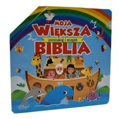 Moja większa biblia - poszukaj - okładka książki