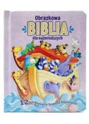 Obrazkowa Biblia dla najmłodszych. - okładka książki