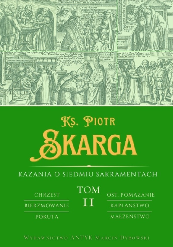 Kazania o Siedmiu Sakramentach. - okładka książki