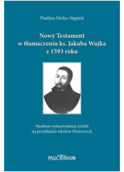 Nowy Testament w tłumaczeniu ks. - okładka książki