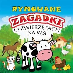 Rymowane zagadki o zwierzętach - okładka książki