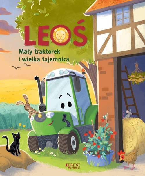 Leoś Mały traktorek i wielka tajemnica - okładka książki