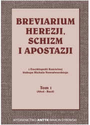 Breviarium herezji, schizm i apostazji. - okładka książki