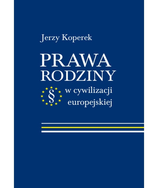 Prawa rodziny w cywilizacji europejskiej - okładka książki