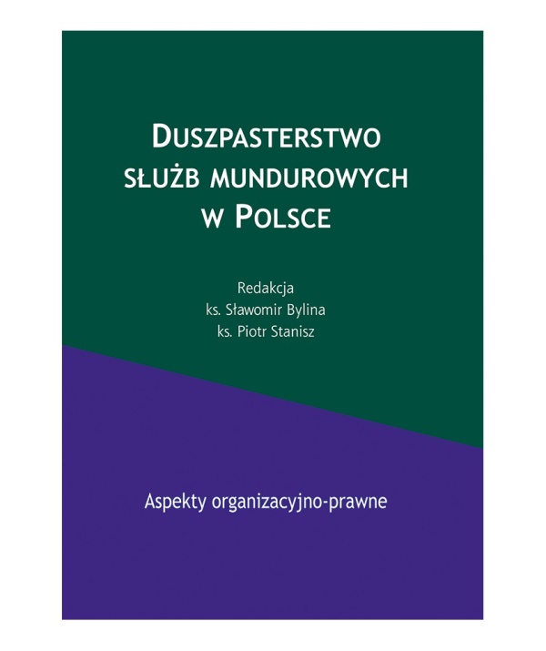 Duszpasterstwo służb mundurowych - okładka książki