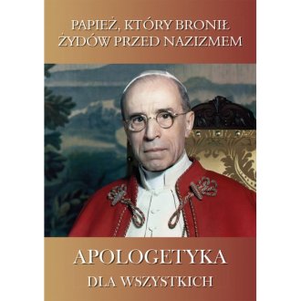 Papież który bronił Żydów przed - okładka książki