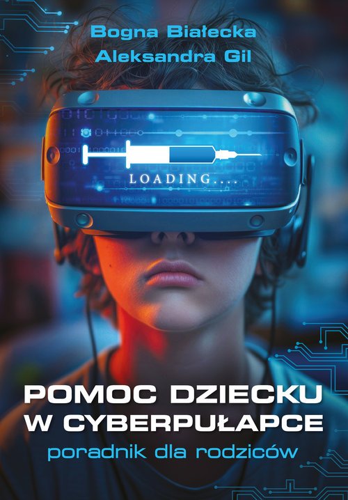 Pomoc dziecku w cyberpułapce - okładka książki