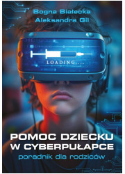 Pomoc dziecku w cyberpułapce - okładka książki