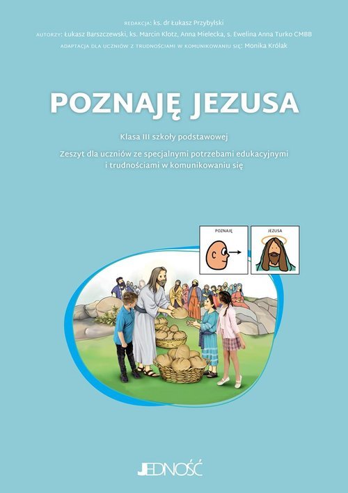 Poznaję Jezusa  3. Zeszyt dla uczniów - okładka książki