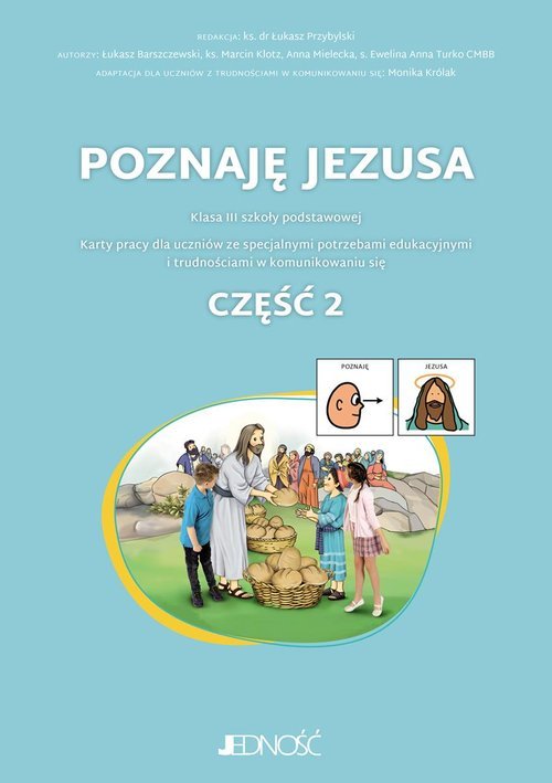 Poznaję Jezusa cz.2 Karty pracy - okładka książki