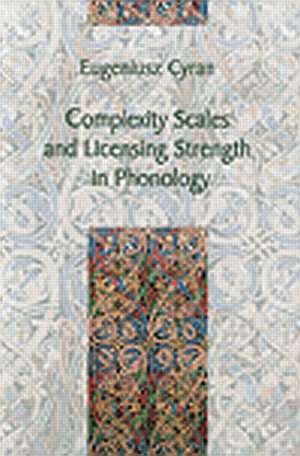 Complexity Scales and Licensing - okładka książki