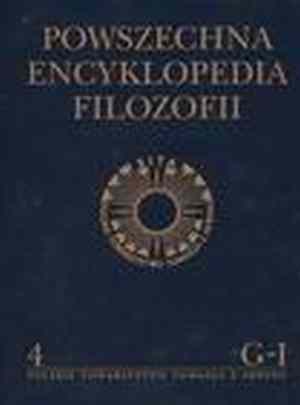 Powszechna Encyklopedia Filozofii. - okładka książki