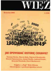 Więź nr 4/2004. Kwiecień - okładka książki