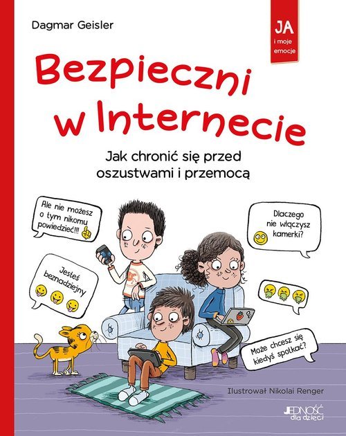 Bezpieczni w Internecie. Jak chronić - okładka książki