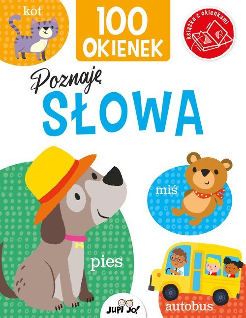 100 okienek Poznaję słowa - okładka książki