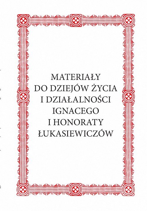 Materiały do dziejów życia i działalności - okładka książki