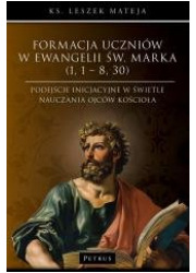 Formacja uczniów w Ewangelii św. - okładka książki