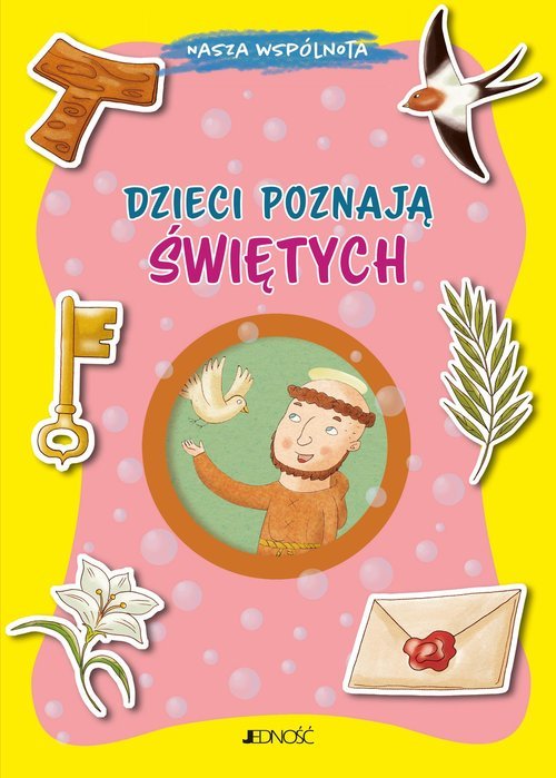 Dzieci poznają świętych - okładka książki