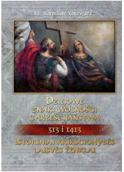 Dziejowe znaki wolności chrześcijaństwa - okłakda ebooka