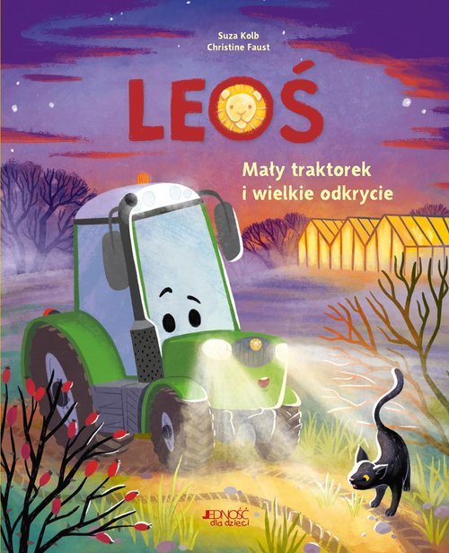 Leoś Mały traktorek i wielkie odkrycie - okładka książki