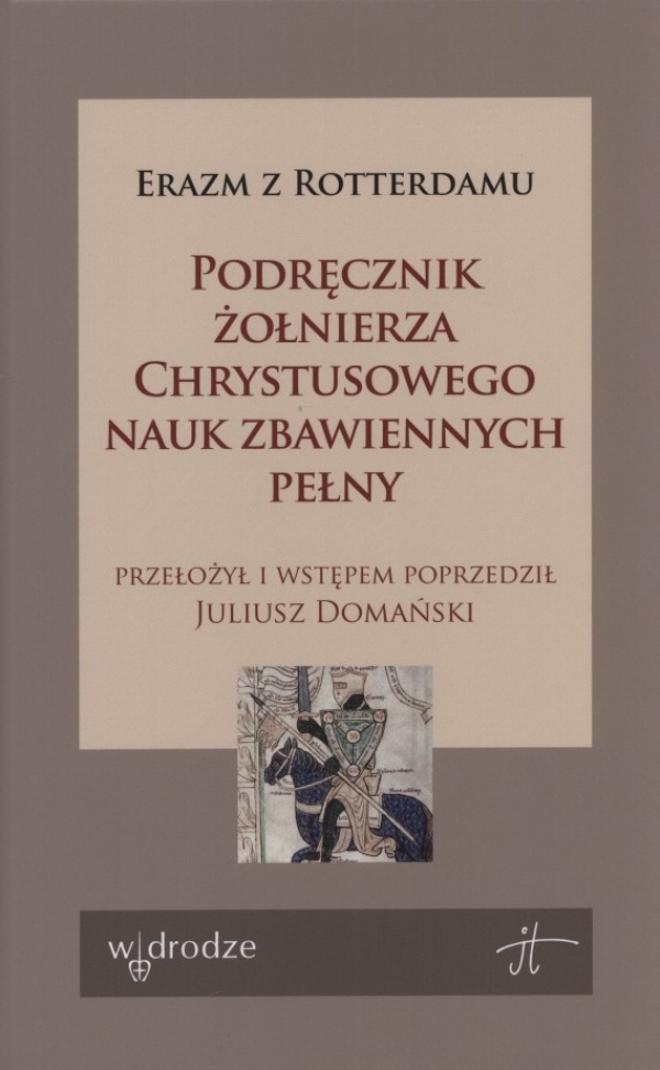 Podręcznik żołnierza Chrystusowego - okładka książki