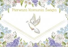 Karnet koperta A5 Komunia. Gołąb - zdjęcie produktu