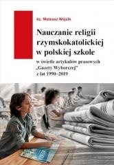 Nauczanie religii rzymskokatolickiej - okładka książki