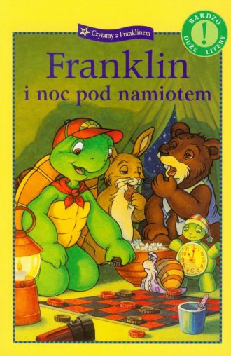 Franklin i noc pod namiotem - okładka książki