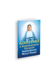Godzinki o Niepokalanym Poczęciu - okładka książki