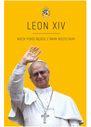 LEON XIV.  Niech pokój będzie z - okładka książki