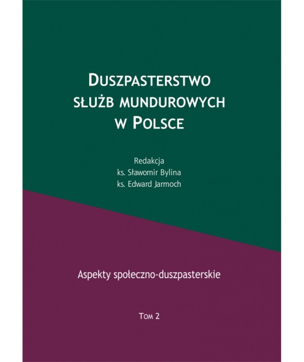 Duszpasterstwo służb mundurowych - okładka książki