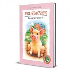 Prosiaczek lubiący rywalizację - okładka książki
