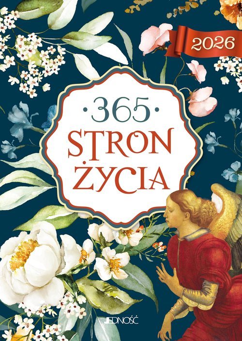 365 stron życia Terminarz 2026. - okładka książki