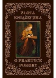 Złota książeczka o praktyce pokory - okładka książki