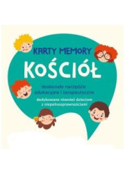Kościół - karty memory dla dzieci - okładka książki