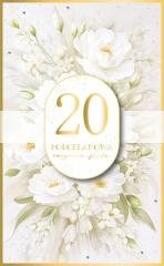 Karnet Rocznica Ślubu 20 - zdjęcie produktu