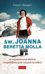 Św. Joanna Beretta Molla we wspomnieniach - okładka książki