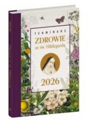 Terminarz 2026. Zdrowie ze św. - okładka książki