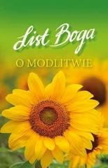 List Boga o modlitwie - okładka książki