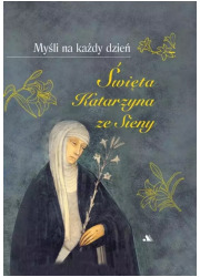 Myśli na każdy dzień. Św. Katarzyna - okładka książki