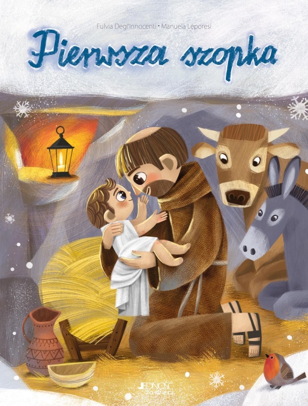 Pierwsza szopka - okładka książki