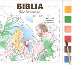 Biblia malowanka - okładka książki