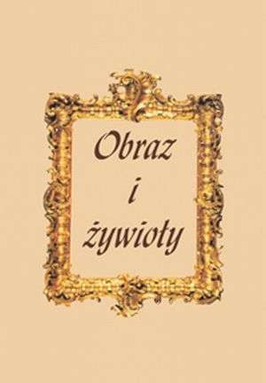 Obraz i żywioły - okładka książki