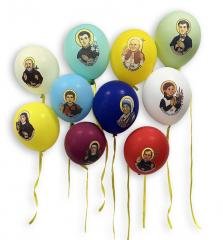 Balony z wizerunkami świętych (50 - zdjęcie zabawki, gry