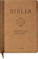 Biblia pierwszego Kościoła z paginat. - okładka książki