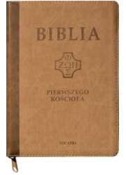 Biblia pierwszego Kościoła z paginat. - okładka książki