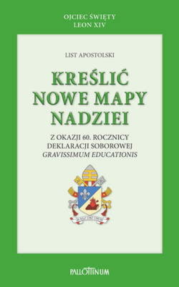 List apostolski Kreślić nowe mapy - okładka książki