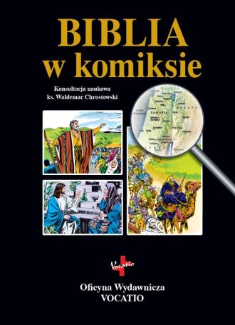 Biblia w komiksie - okładka książki